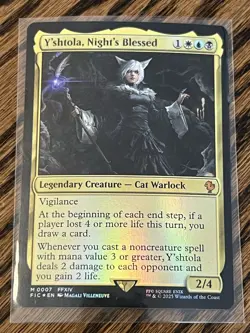 MTG - Y'shtola, Night's Blessed Final Fantasy Foil Version Near Mint NM - Image 1