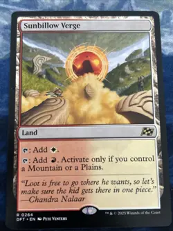 Sunbillow Verge Aetherdrift Regular NM-M Unplayed MTG 0264 - Image 1