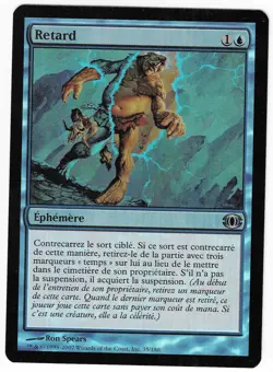 ►Magic-Style◄ MTG - Retard / Delay - FRENCH Future Sight FOIL - EX - Image 1