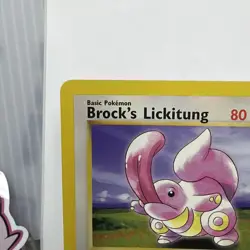 Pokemon Gym Heroes Brock's Lickitung 41/132 Regular LP/MP - Image 4