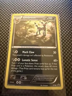 Pokemon Umbreon XY96 Black Star Promo Holo Rare 2016 NM Near Mint! - Image 1
