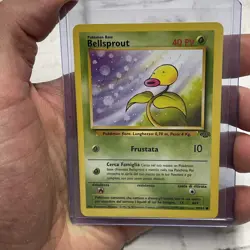 Pokemon Bellsprout 49/64 Jungle Regular ITALIAN Pokemon Vintage Vtg LP+ Common - Image 1