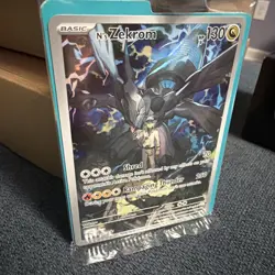 Pokemon TCG Ascended Heroes ETB N’s Zekrom 031 Black Star Promo SEALED NM - Image 2
