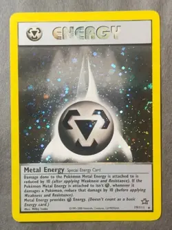 Pokemon Neo Genesis Set Rare Holo Metal Energy 19/111 (Unlimited, English) - Image 1