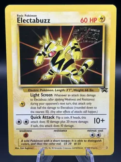 Pokemon TCG 1999 The First Movie Promo Electabuzz #2 - Image 1
