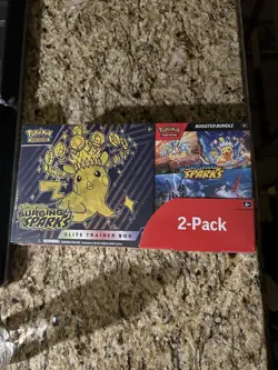 Costco Pokemon Surging Sparks Elite Trainer Box + Booster Bundle Factory Sealed - Image 3