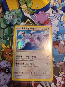 Shining Lugia SM82 Black Star Promo Shining Legends NM - Image 1