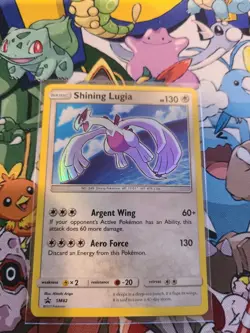 Shining Lugia SM82 Black Star Promo Shining Legends NM - Image 2