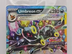 Pokemon Prismatic Evolutions Umbreon ex 060/131 Surprise Box Stamped Sealed - Image 3