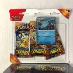 Pokemon Surging Sparks Elite Trainer Box ETB & 3 Pack Blister Quagsire New LOT - Image 3