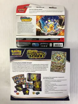 Pokemon Surging Sparks Elite Trainer Box ETB & 3 Pack Blister Quagsire New LOT - Image 4