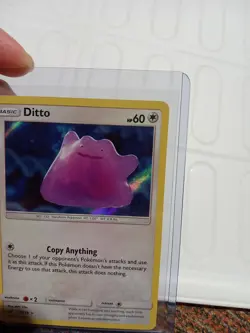 Pokemon Tcg Ditto 17/18 Detective Pikachu Holo - Image 4