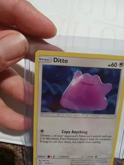 Pokemon Tcg Ditto 17/18 Detective Pikachu Holo - Image 5