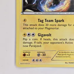 Electivire 30/111 Rare XY Furious Fists NM Pokemon - Image 4