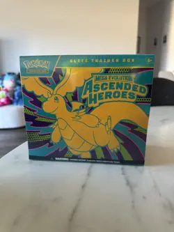 Pokemon TCG Ascended Heroes Elite Trainer Box ETB Sealed ✅ In Hands! ✅ - Image 1