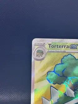 Torterra ex 185/162 Pokemon TCG Temporal Forces Full Art Double Rare NM - Image 2