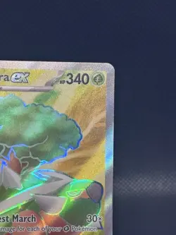 Torterra ex 185/162 Pokemon TCG Temporal Forces Full Art Double Rare NM - Image 3