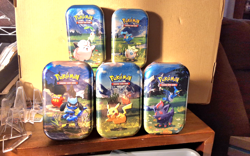 POKEMON TCG ASCENDED HEROES MINI TIN SET 5 DIFFERENT FACTORY SEALED NEW UNOPENED - Image 1