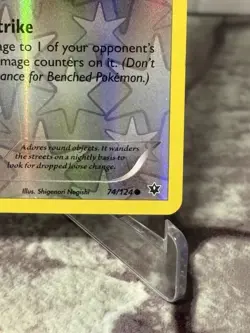 Meowth 74/124 XY - Fates Collide Pokemon TCG LP Reverse Holo NM - Image 4