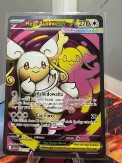 Pokemon TCG Mega Audino EX 253/217 Ascended Hero’s NM condition ENGLISH!! - Image 1