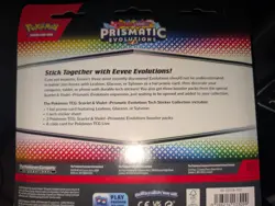 SEALED Pokemon Prismatic Evolutions Tech Sticker Collection Lot Of (3) - Image 4