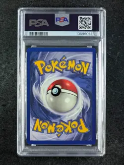 1999 Pokemon MACHOP 52/102 Base Set Unlimited Common English PSA 9 (B) - Image 2