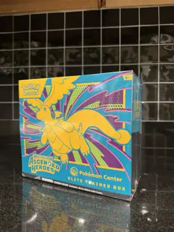 Pokemon Center Ascended Hero’s Etb In Hand Sealed - Image 1