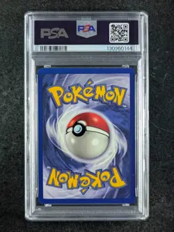 1999 Pokemon MACHOP 52/102 Base Set Unlimited Common English PSA 8 - Image 2
