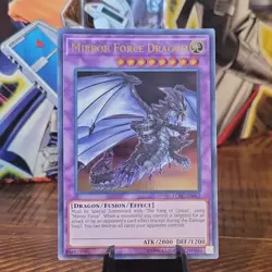 Yu-Gi-Oh! Mirror Force Dragon LCKC-EN062 Ultra Rare UNLIMITED Near Mint NM - Image 1
