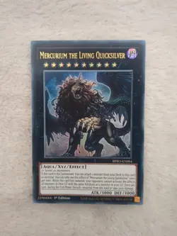 BPRO-EN084 Mercurium the Living Quicksilver Ultra Rare 1st Ed YuGiOh NEW! - Image 1