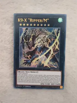 BPRO-EN043 K9-X ''Ripper/M'' Ultra Rare 1st Edition YuGiOh - Image 1