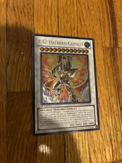 YuGiOh TCG TG Halberd Cannon EXVC-EN043 1st Edition Ultimate Rare NM - Image 1