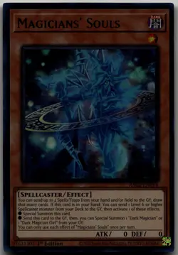 Magicians' Souls (UR) Ultra Rare 25th Anniversary Rarity Collection II RA02-EN01 - Image 1