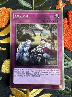 Yu-Gi-Oh! Avalon NKRT-EN031 Limited Platinum Rare NM - Image 1