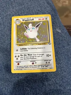 Pokemon TCG Wigglytuff Holo Rare Card 16/64 - Image 1