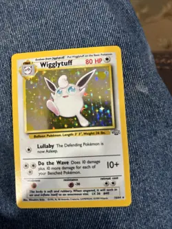 Pokemon TCG Wigglytuff Holo Rare Card 16/64 - Image 2