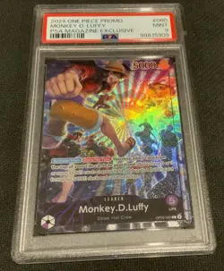 Monkey.D.Luffy (PSA Magazine) OP05-060 One Piece Promotion Cards PSA 9 - Image 1