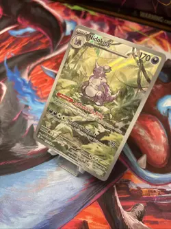 Pokemon Nidoking Holo TCG Card #174/165 Scarlet & Violet 151 Illustration Rare - Image 3