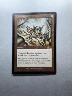 Crawlspace - MTG - Urza’s Legacy - NM - Never Played - Very Nice Vintage Card - Image 1