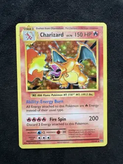 Pokemon TCG XY Evolutions Charizard Holo Rare Card 11/108 NM/M - Image 1