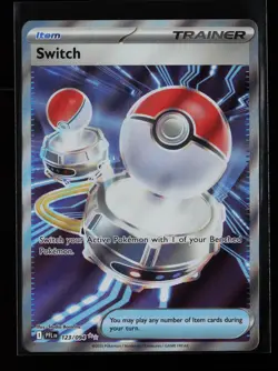 Switch 123/094 Ultra Rare ME02: Phantasmal Flames Pokemon Card - Image 1