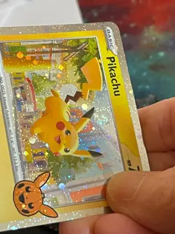 POKEMON PIKACHU 018/091 COSMOS HOLOFOIL WITH SWIRL TRICK OR TRADE NM CARD PROMO - Image 5