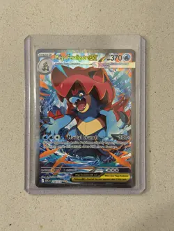 Mega Feraligatr EX Full Art Holo SIR Ascended Heroes Pokemon Card 274/217 - Image 1