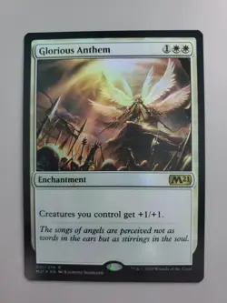 MTG Glorious Anthem Core Set 2021 Foil Rare - Image 1