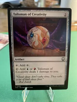 2023 Talisman of Creativity Uncommon Modern Horizons 3 Commander MTG NM - Image 3