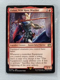 Firion, Wild Rose Warrior - FIN - MTG - EN - NM - 0137 - Image 1