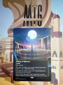 Plaza of Heroes 🔥 Borderless NonFOIL 🔥 MTG NM Edge of Eternities (0078) - Image 1