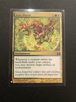 1x Unplayed / NM Aura Shards From Mystery Booster - Image 1