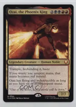 Ozai the Phoenix King Foil Magic: Universes Beyond: Avatar: Last Airbender TLA - Image 1
