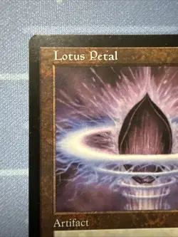 Lotus Petal - Tempest - Magic The Gathering - Vintage 1997 - Image 2